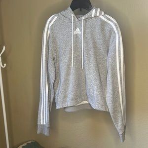 Grey Adidas Hoodie